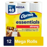 Charmin Essentials Strong Bathroom Tissue 12 count