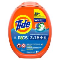 Tide Pods 3-in-1 Original Detergent, 112 count, 85 oz