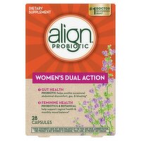 Align Women's Dual Action Probiotic Dietary Supplement, 28 count