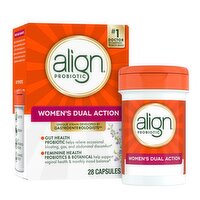 Align Probiotic, Womens Dual Action, Vaginal Probiotics for Women, Womens Probiotic for Vaginal Hea