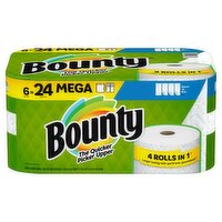 Bounty Select-A-Size White Paper Towels, 6 count