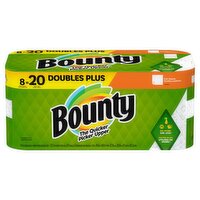 Bounty White Full Sheets Double Plus Rolls Paper Towels, 8 count, 584 Each