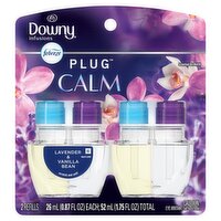 Febreze Plug Calm Lavender & Vanilla Bean Scented Oil Refill, 0.87 fl oz, 2 count