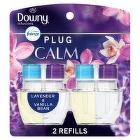Febreze Plug Calm Scented Oil Refill, 0.87 fl oz, 2 count