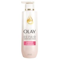 Olay Intensely Hydrating Repair Serum Body Wash, Vitamin B3 and Hyaluronic, 20oz
