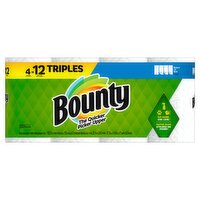 Bounty Select-A-Size White Paper Towels, 4 count, 540 Each