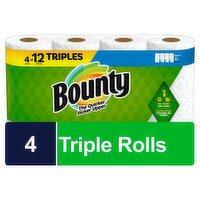 Bounty Select-A-Size White Paper Towels, 4 count, 540 Each