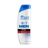 Head and Shoulders Mens 2 in 1 Dandruff Shampoo and Conditioner, Anti-Dandruff Treatment, Old Spice