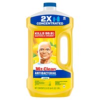 Mr. Clean Lemon Antibacterial Multi-Surface Cleaner, 2.0 qt