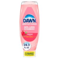 Dawn Gentle Clean EZ-Squeeze Dish Soap, Dishwashing Liquid, Pomegranate & Rose Water, 24.3oz, 24.3 Fluid ounce