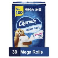 Charmin Ultra Soft Bathroom Tissue, 30 count