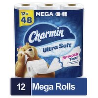 Charmin Ultra Soft Bathroom Tissue, 12 count