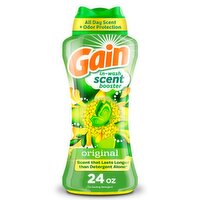 Gain In-Wash Laundry Scent Booster, Original Scent, 24.0 OZ, Fresh Extender + Odor Protection