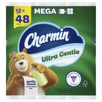 Charmin Ultra Gentle Lotion Bathroom Tissue, 12 count, 277.2 Each