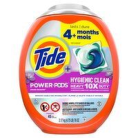 Tide Plus Power Pods Spring Meadow Detergent, 45 count, 76 oz, 76 Ounce