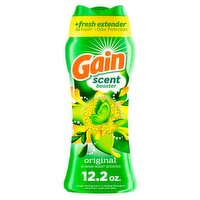 Gain In-Wash Laundry Scent Booster, Original Scent, 12.2 OZ, Fresh Extender + Odor Protection