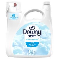 Downy Free & Gentle Fabric Softener, 190 loads, 140 fl oz