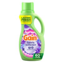 Gain Liquid Laundry Fabric Softener,  Moonlight Breeze Scent, 44 fl oz