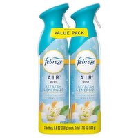 Febreze Air Mist Refresh & Energize Air Freshener Value Pack, 8.8 oz, 2 count