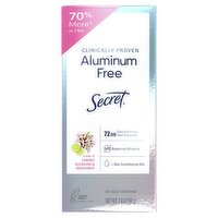 Secret Aluminum Free Dry Solid Deodorant, 2.4 oz