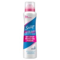 Secret Outlast Sweat & Odor Protecting Powder Antiperspirant/Deodorant Dry Spray, 4.1 oz