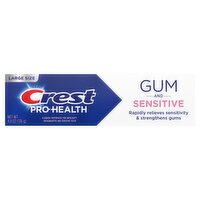 Crest Pro Health Gum Fluoride Toothpaste Large Size, 4.8 oz