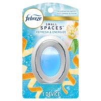 Febreze Small Spaces Refresh & Energize Air Freshener, 0.25 fl oz