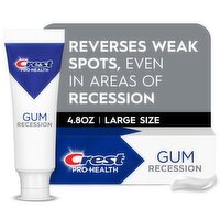 Crest Pro-Health Gum Recession Toothpaste 4.6 oz -  Anticavity, Antibacterial fluoride Toothpaste, 