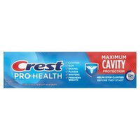 Crest Pro-Health Maximum Cavity Protection Fluoride Toothpaste, 4.3 oz