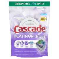 Cascade Fresh Scent Platinum Plus Dishwasher Detergent, 21 count, 11.4 oz