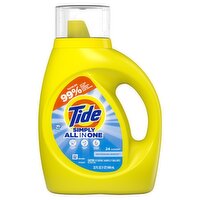 Tide Simply All in One Refreshing Breeze Detergent, 24 loads, 32 fl oz