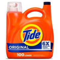 Tide Liquid Laundry Detergent, Original 100 lds, 125 fl oz
, 125 Fluid ounce