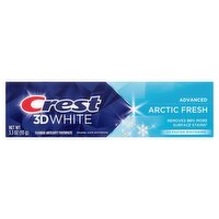 Crest 3D White Advanced Arctic Fresh Fluoride Anticavity Toothpaste, 3.3 oz, 3.3 Ounce