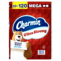 Charmin Ultra Strong Bathroom Tissue Mega Rolls, 30 count