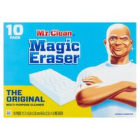 Mr. Clean Magic Eraser The Original Multi-Purpose Cleaner Household Cleaning Pads, 10 count