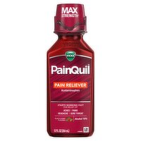 Vicks PainQuil Black Cherry Flavored Pain Reliever, 12 fl oz