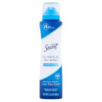 Secret Completely Clean Clinical Dry Spray Antiperspirant/Deodorant, 3.8 oz