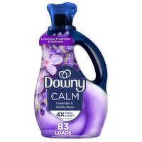 Downy Calm Lavender & Vanilla Bean Fabric Softener, 83 medium loads, 56 fl oz