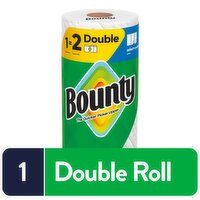 Bounty Paper Towels Select-A-Size White, 1 Double Roll, 82 Sheets Per Roll
