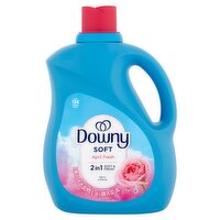 Downy Soft April Fresh 2 in 1 Fabric Softener, 136 loads, 100 fl oz