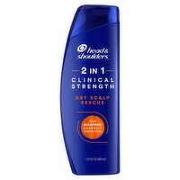 Head & Shoulders 2 in 1 Clinical Strength Dry Scalp Rescue Shampoo + Conditioner, 13.5 fl oz