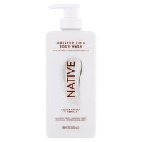 Native Cocoa Butter & Vanilla Moisturizing Body Wash, 18 fl oz, 18 Fluid ounce