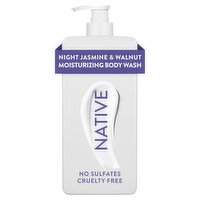 Native Night Jasmine & Walnut Moisturizing Body Wash, 18 fl oz