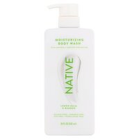 Native Lemon Balm & Bamboo Moisturizing Body Wash, 18 fl oz