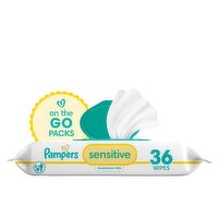 Baby Wipes Pampers Sensitive 36 Wipes, 1X