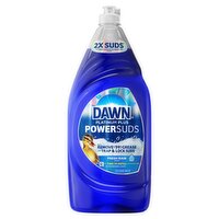 Dawn Platinum Plus Powersuds Fresh Rain Scent Dishwashing Liquid, 38 fl oz