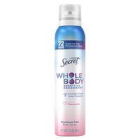 Secret Whole Body Sensitive Deodorant Aluminum Free Body Spray, 3.5 oz