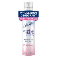 Secret Notes of Rosewater Whole Body Sensitive Deodorant, 3.5 oz