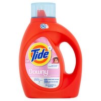Tide+ April Fresh Boost of +Ultra Downy Detergent, 39 loads, 55 fl oz