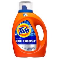 Tide+ Ultra Oxi Boost Detergent, 52 loads, 73 fl oz
